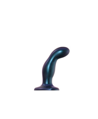 DILDO PLUG SNAKY BLEU METALLIC - M