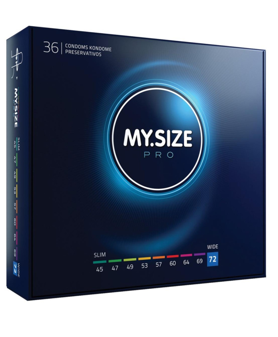 MYSIZE Pro 72 mm - 36 pieces