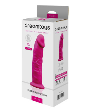 REAL LOVE DILDO 75INCH FUCHSIA