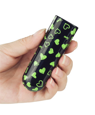 Rechargeable Glow-in-the-dark Heart Massager