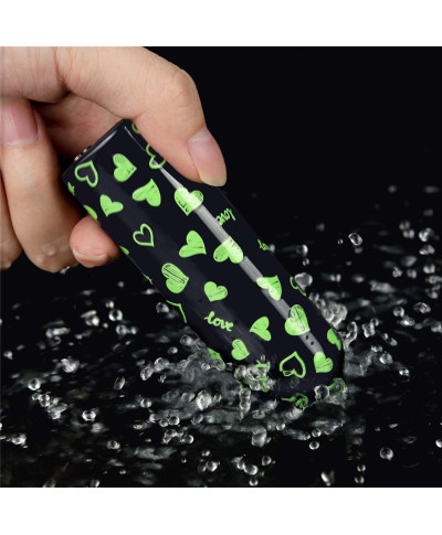 Rechargeable Glow-in-the-dark Heart Massager
