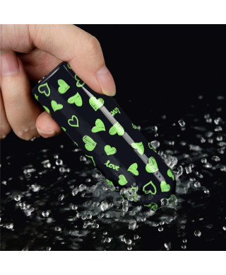 Rechargeable Glow-in-the-dark Heart Massager