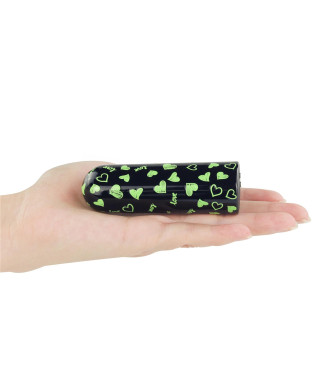 Rechargeable Glow-in-the-dark Heart Massager
