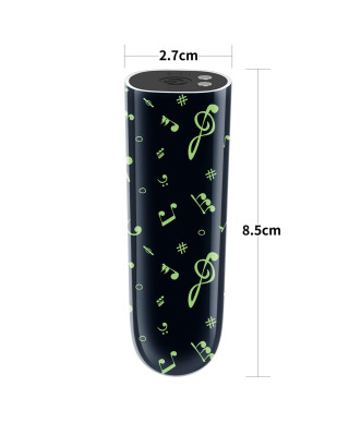 Rechargeable Glow-in-the-dark Music Massager