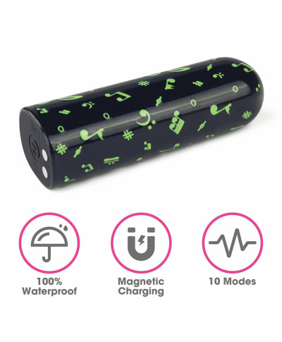 Rechargeable Glow-in-the-dark Music Massager