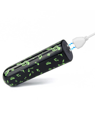 Rechargeable Glow-in-the-dark Music Massager