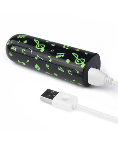 Rechargeable Glow-in-the-dark Music Massager