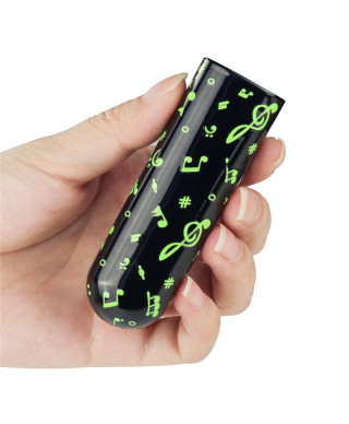 Rechargeable Glow-in-the-dark Music Massager