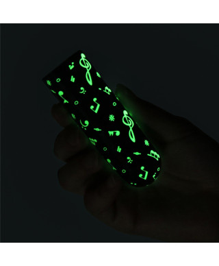 Rechargeable Glow-in-the-dark Music Massager