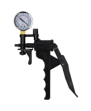 Elite Beginner Pump With PSI Gauge - Black