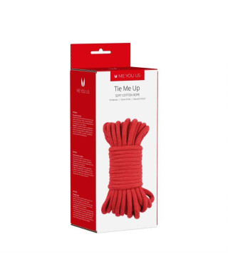 Me You Us Tie Me Up Rope Red 10m