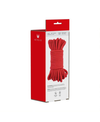 Me You Us Tie Me Up Rope Red 10m