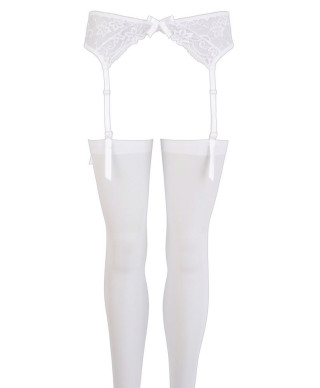 Suspender Belt white SM