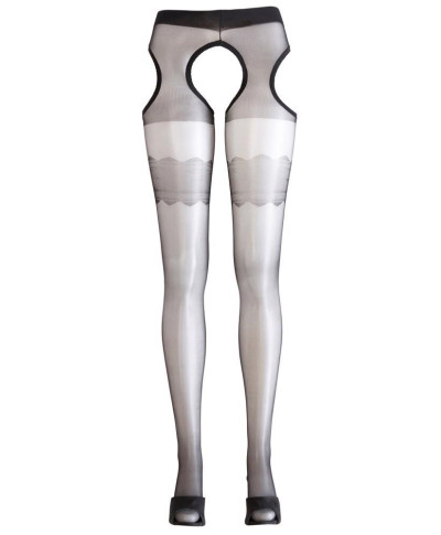 Tights with garter L