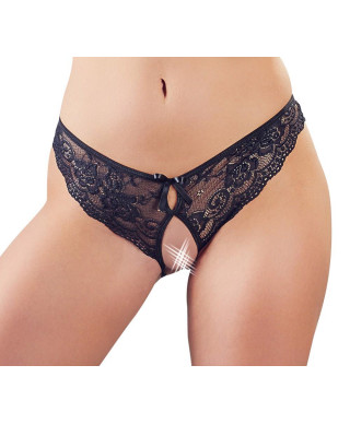 Crotchless Lace Briefs S