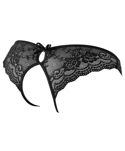 Crotchless Lace Briefs M