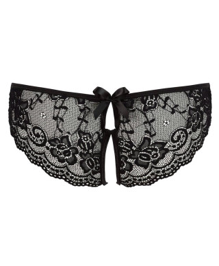 Crotchless Lace Briefs M