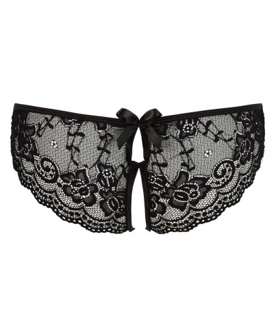 Crotchless Lace Briefs L