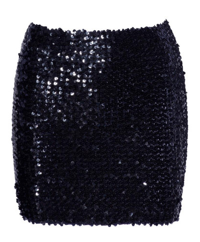 Sequin Skirt L