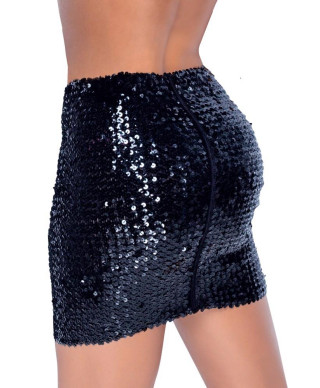 Sequin Skirt L