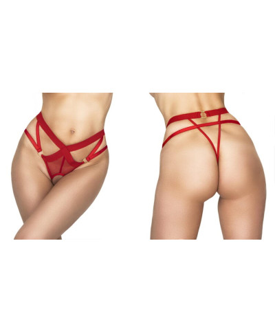 MEREDITH THONG RED XXLXXXL