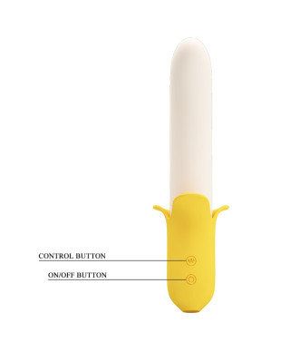 PRETTY LOVE - Banana Greek 7 vibration functions 3 thrusting settings