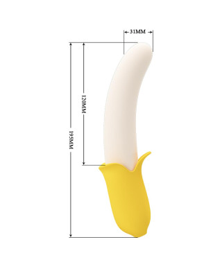 PRETTY LOVE - Banana Greek 7 vibration functions 3 thrusting settings