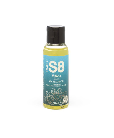 S8 Massage Oil 50ml French Plum Egyptian Cotton