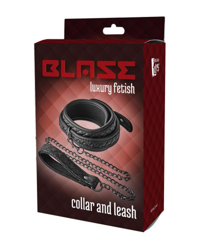 BLAZE COLLAR LEASH DIAMOND BLACK