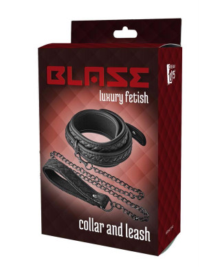 BLAZE COLLAR LEASH DIAMOND BLACK