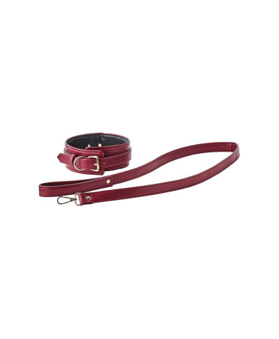 BLAZE ELITE COLLAR AND LEASH RED