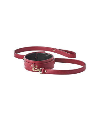 BLAZE ELITE COLLAR AND LEASH RED