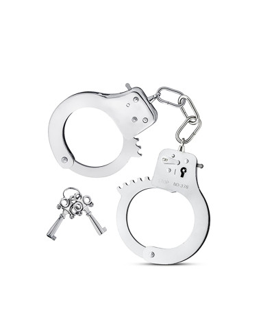 MAI No38 METAL HANDCUFFS SILVER