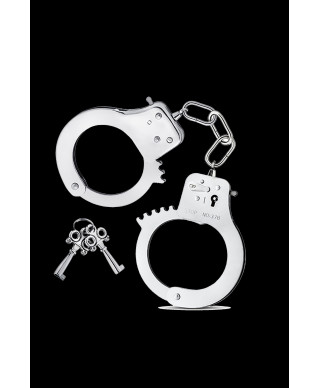 MAI No38 METAL HANDCUFFS SILVER