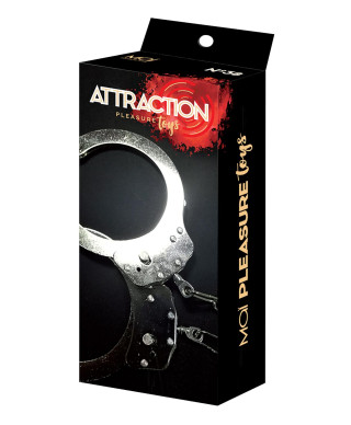 MAI No38 METAL HANDCUFFS SILVER