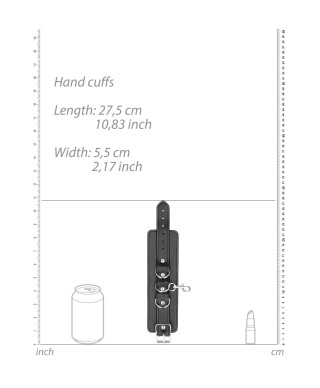 Bonded Leather Hogtie With Hand and Ankle Cuffs