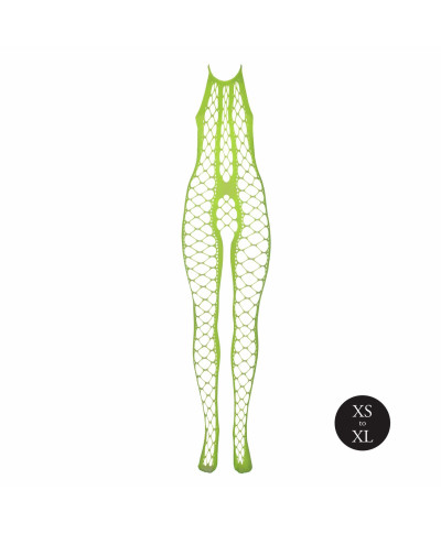 Bodystocking with Halterneck - Green - XSXL