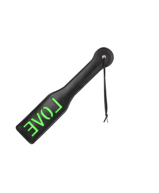 Love Paddle - Glow in the Dark - BlackNeon Green