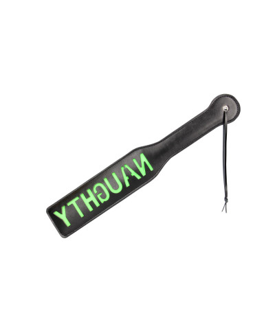 Naughty Paddle - Glow in the Dark - BlackNeon Green