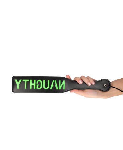 Naughty Paddle - Glow in the Dark - BlackNeon Green