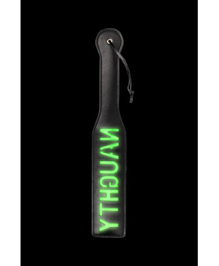 Naughty Paddle - Glow in the Dark - BlackNeon Green