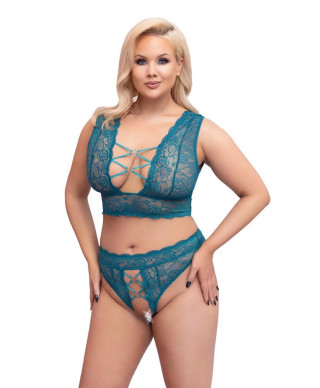 Bra Set teal XL