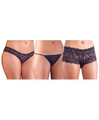 Briefs Set Black L