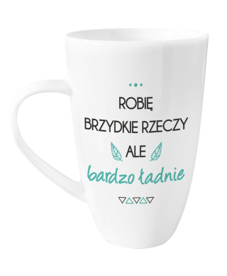 ALL ABOUT ME - kubek wysoka baryłka 400ml - Brzydkie rzeczy