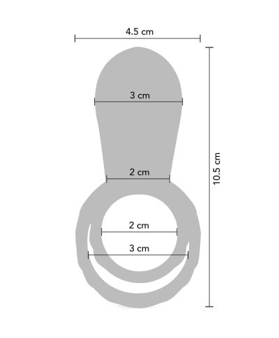 Couples Vibrator Ring Green