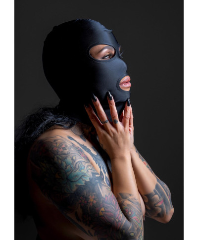 Spandex Hood Black