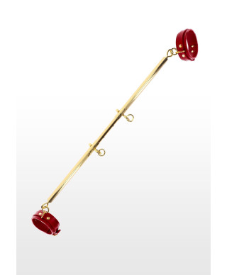 Spreader Bar with Ankle Cuffs Red