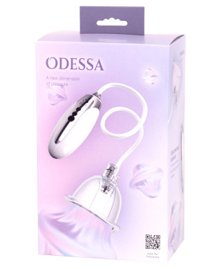 Odessa Pussy Pump White