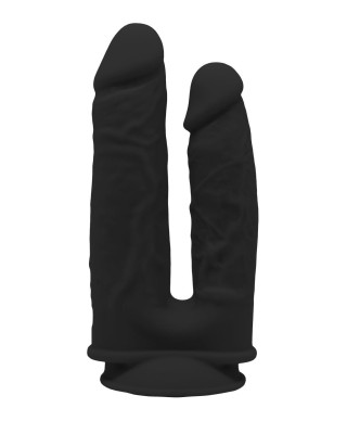 REAL LOVE DUAL DENSITY DOUBLE PENETRATOR BLACK