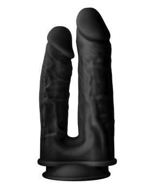 REAL LOVE DUAL DENSITY DOUBLE PENETRATOR BLACK